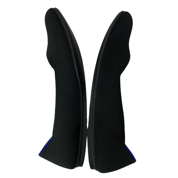 Rothy's The Flat Black Solid Comfortable Shoes Women’s Size 7 - Picture 9 of 12